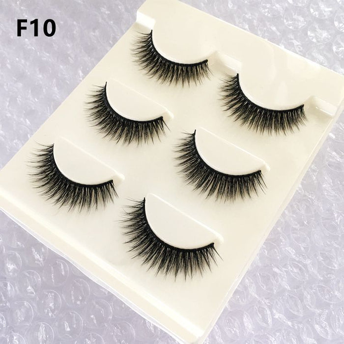 Jewelry WholesaleWholesale 3D natural cross handmade eyelashes JDC-EY-YEZ002 Eyelashes 雅尔姿 %variant_option1% %variant_option2% %variant_option3%  Factory Price JoyasDeChina Joyas De China