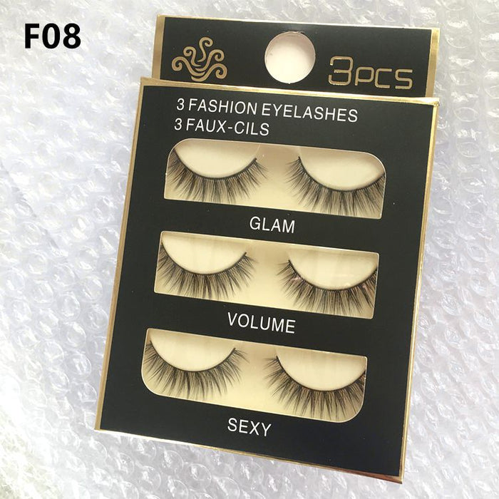 Jewelry WholesaleWholesale 3D natural cross handmade eyelashes JDC-EY-YEZ002 Eyelashes 雅尔姿 %variant_option1% %variant_option2% %variant_option3%  Factory Price JoyasDeChina Joyas De China