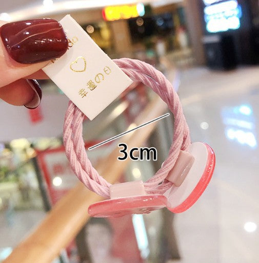 Wholesale Hair Scrunchies Acrylic Cute Cartoon (M) JDC-HS-SLL002