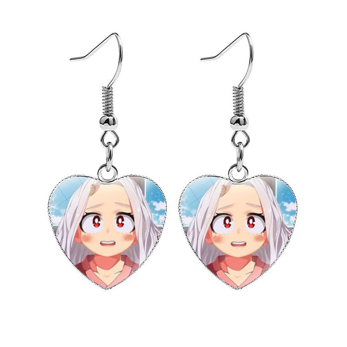 Jewelry WholesaleWholesale Cartoon Iron Glass Earrings JDC-ES-NH006 Earrings 柠和 %variant_option1% %variant_option2% %variant_option3%  Factory Price JoyasDeChina Joyas De China