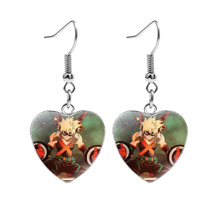 Jewelry WholesaleWholesale Cartoon Iron Glass Earrings JDC-ES-NH006 Earrings 柠和 %variant_option1% %variant_option2% %variant_option3%  Factory Price JoyasDeChina Joyas De China