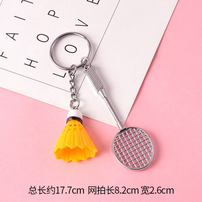 Jewelry WholesaleWholesale Badminton Racket Badminton Metal Keychain JDC-KC-MeiZ015 Keychains 美庄 %variant_option1% %variant_option2% %variant_option3%  Factory Price JoyasDeChina Joyas De China