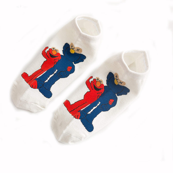 Wholesale spring and summer new socks trend street sports cartoon original JDC-SK-BinW001