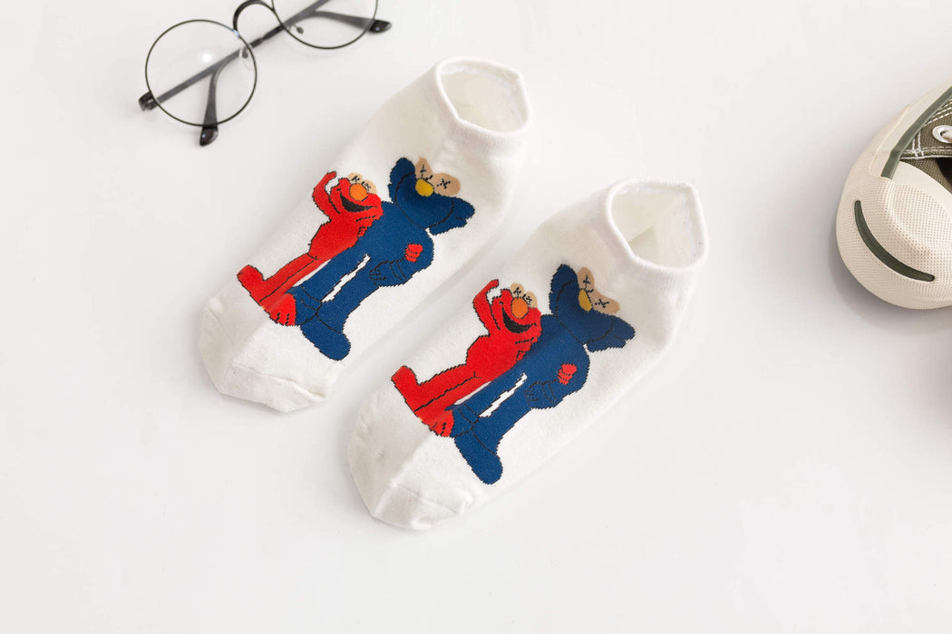 Wholesale spring and summer new socks trend street sports cartoon original JDC-SK-BinW001