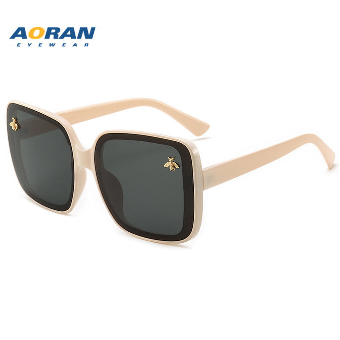 Jewelry WholesaleWholesale small bee personality fashion square Sunglasses JDC-SG-AoR013 Sunglasses 奥然 %variant_option1% %variant_option2% %variant_option3%  Factory Price JoyasDeChina Joyas De China