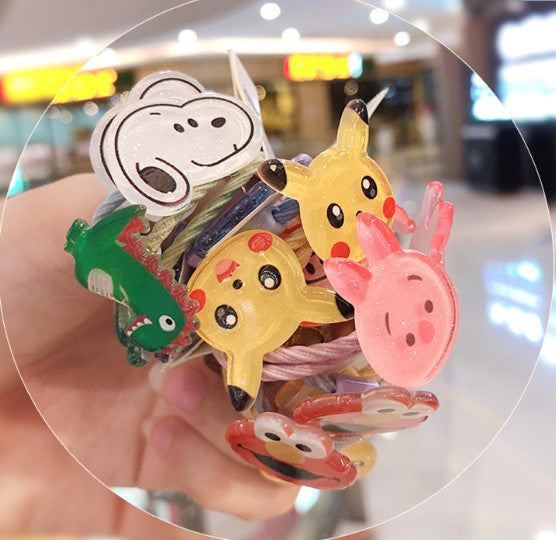 Wholesale Hair Scrunchies Acrylic Cute Cartoon (M) JDC-HS-SLL002