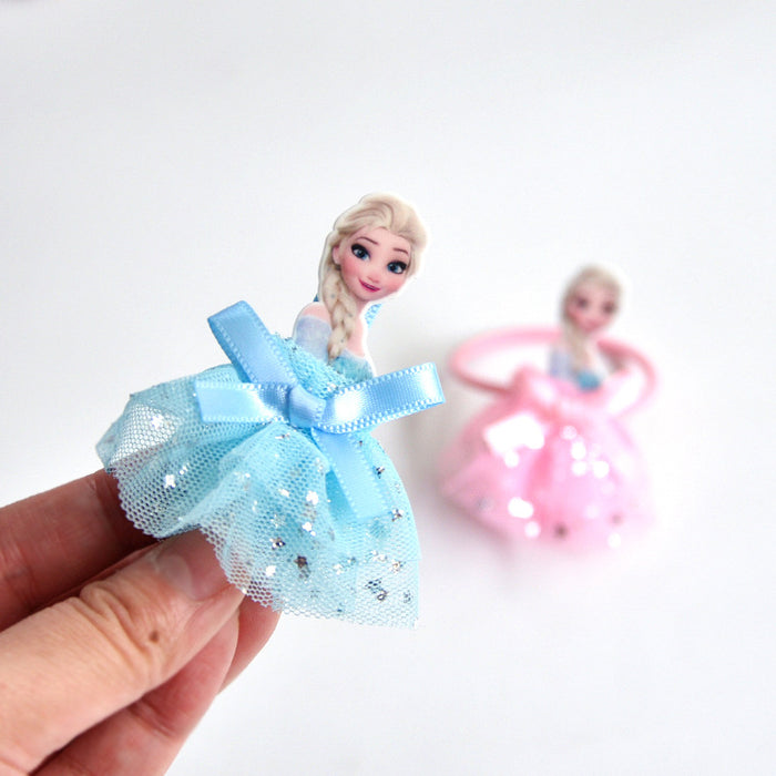 Wholesale Hairpin Synthetic Fiber Ice Princess Children JDC-HC-LLJ007