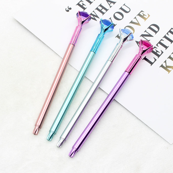 Jewelry WholesaleWholesale Big Diamond Plastic Ballpoint Pen JDC-BP-HMu005 Ballpoint pen 豪沐 %variant_option1% %variant_option2% %variant_option3%  Factory Price JoyasDeChina Joyas De China