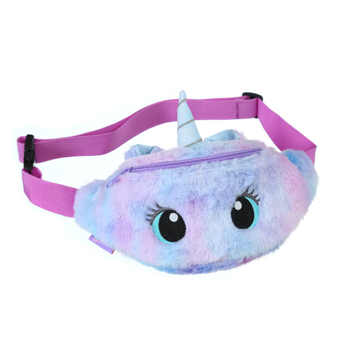 Wholesale Kids Cartoon Plush Shoulder Bag Chest Bag MOQ≥3 JDC-SD-SMS002