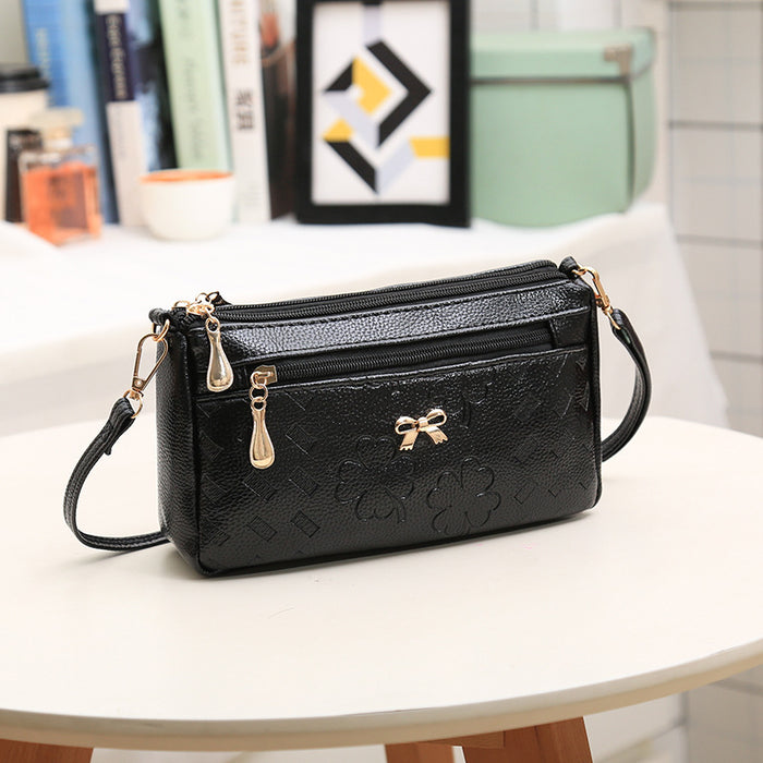 Wholesale Shoulder Bag PU Bow Small Square Bag Diagonal JDC-SD-Meiw003