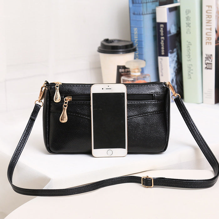 Wholesale Shoulder Bag PU Zipper Small Square Bag Diagonal JDC-SD-Meiw005