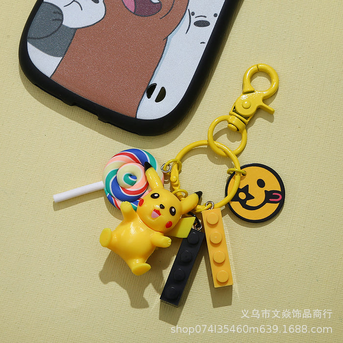 Wholesale creative keychain pendant doll keychain MOQ≥2 JDC-KC-WYan003