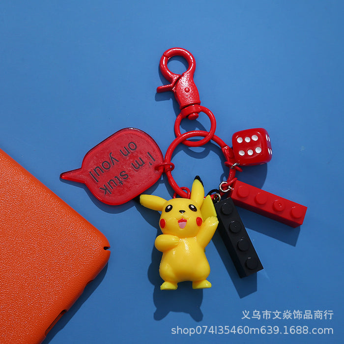 Wholesale creative keychain pendant doll keychain MOQ≥2 JDC-KC-WYan003