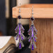 Jewelry WholesaleWholesale long alloy tassel drip oil earrings JDC-ES-daiq014 Earrings 黛茜 %variant_option1% %variant_option2% %variant_option3%  Factory Price JoyasDeChina Joyas De China