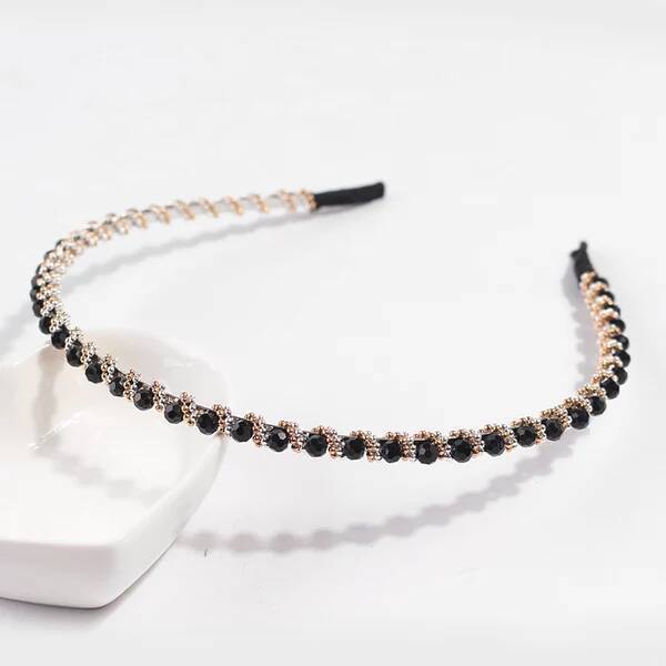 Wholesale Headband Crystal Plastic Simple JDC-HD-ShiX004