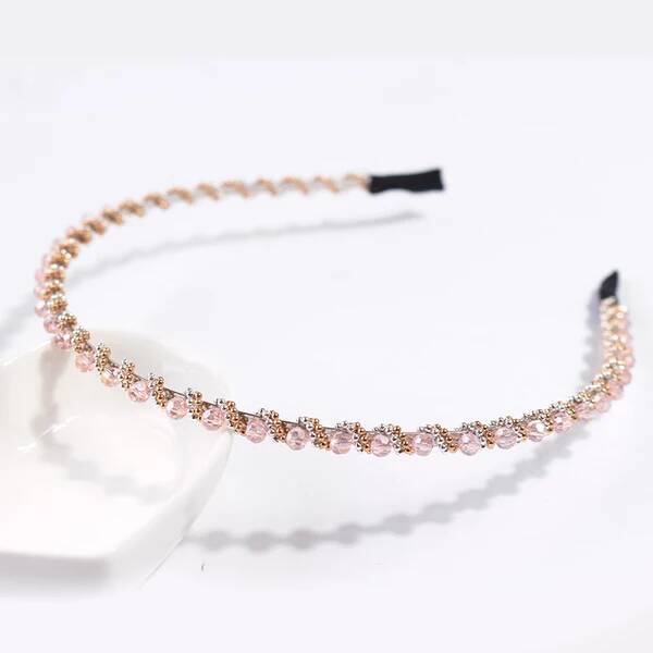 Wholesale Headband Crystal Plastic Simple JDC-HD-ShiX004