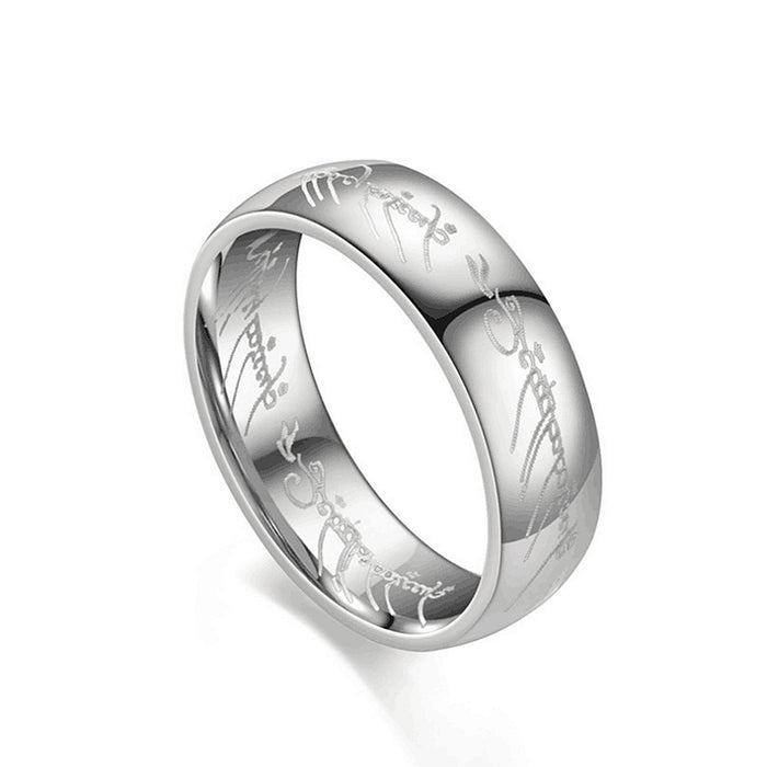 Wholesale Stainless Steel Couple Rings JDC-RS-DingC016