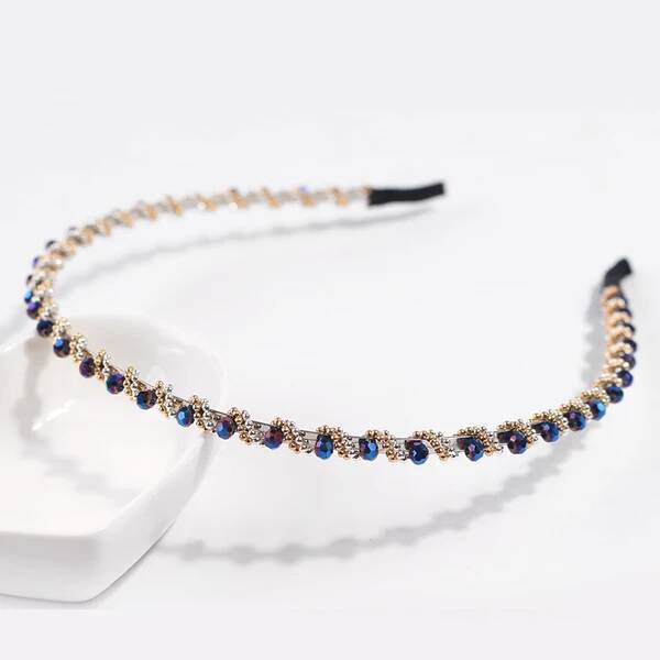 Wholesale Headband Crystal Plastic Simple JDC-HD-ShiX004