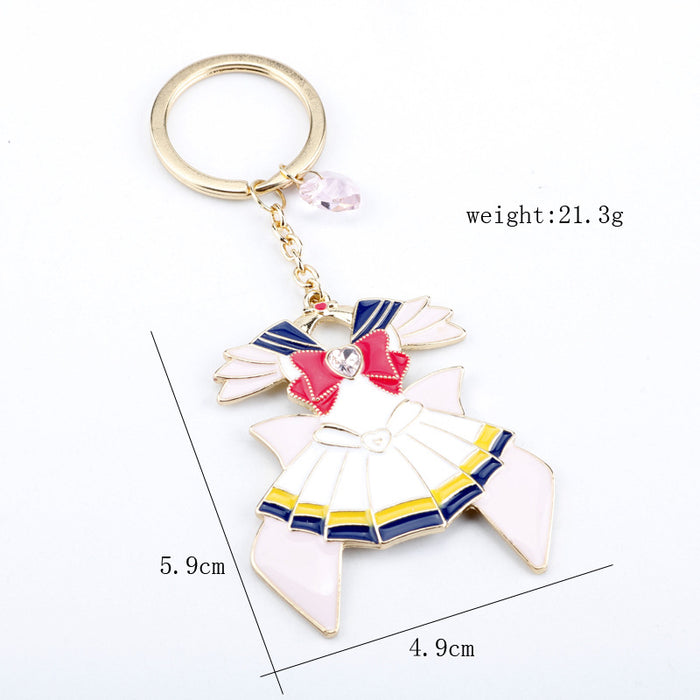 Wholesale creative cartoon drip oil key chain car key chain JDC-KC-AngJ010