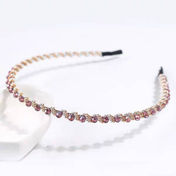 Wholesale Headband Crystal Plastic Simple JDC-HD-ShiX004