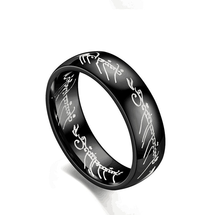 Wholesale Stainless Steel Couple Rings JDC-RS-DingC016