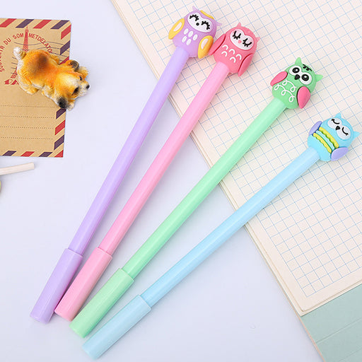 Jewelry WholesaleWholesale Cartoon Owl Plastic Ballpoint Pen JDC-BP-Liuj008 Ballpoint Pen 柳锦 %variant_option1% %variant_option2% %variant_option3%  Factory Price JoyasDeChina Joyas De China