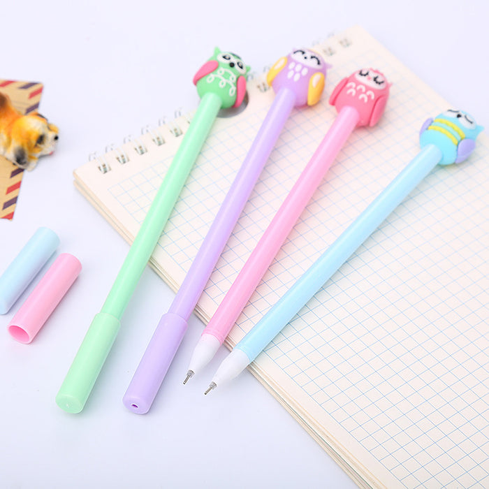 Wholesale Cartoon Owl Plastic Ballpoint Pen JDC-BP-Liuj008