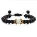 Jewelry WholesaleWholesale Tiger Eye Stone Crown Natural Stone Beaded Bracelet JDC-BT-JiuJ019 Bracelet 九江 %variant_option1% %variant_option2% %variant_option3%  Factory Price JoyasDeChina Joyas De China