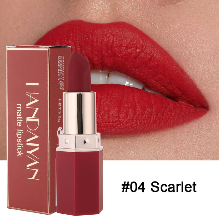 Jewelry WholesaleWholesale 6 color matte matte lipstick JDC-MK-HDY015 lipstick 韩黛妍 %variant_option1% %variant_option2% %variant_option3%  Factory Price JoyasDeChina Joyas De China