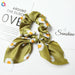 Jewelry WholesaleWholesale Daisy Streamer Flowers Fabric Hair Rope JDC-HS-Qiyue005 Hair Scrunchies 奇阅 %variant_option1% %variant_option2% %variant_option3%  Factory Price JoyasDeChina Joyas De China