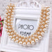 Jewelry WholesaleWholesale Three Layer Pearl Necklace JDC-NE-Miaol006 Necklaces 淼莱 %variant_option1% %variant_option2% %variant_option3%  Factory Price JoyasDeChina Joyas De China