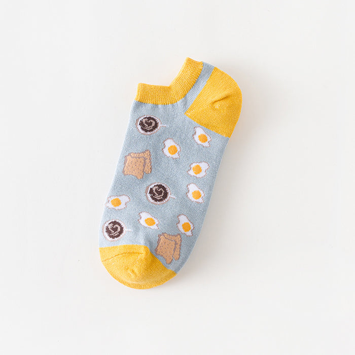 Jewelry WholesaleWholesale Cotton Thin Cartoon Invisible Socks Short Socks JDC-SK-CYu001 Sock 超宇 %variant_option1% %variant_option2% %variant_option3%  Factory Price JoyasDeChina Joyas De China