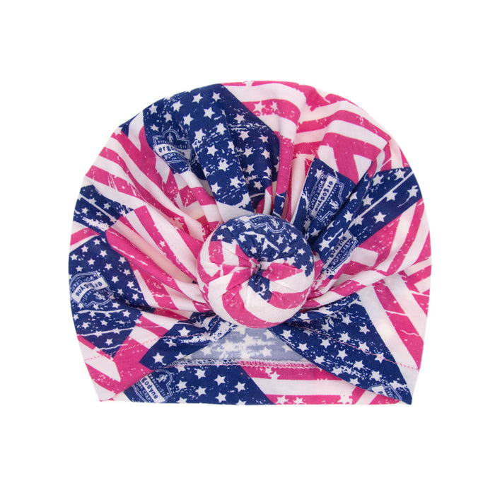 Wholesale 4th of July Independence Day Children's Decorative Hats Baby Pullovers JDC-FT-QiuN001