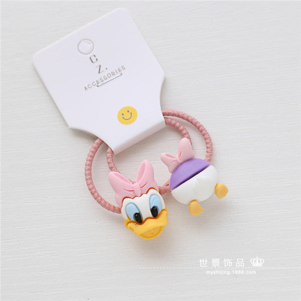 Jewelry WholesaleWholesale cartoon children's plastic resin hair scrunchies MOQ≥5 JDC-HS-Shij007 Hair Scrunchies 世景 %variant_option1% %variant_option2% %variant_option3%  Factory Price JoyasDeChina Joyas De China