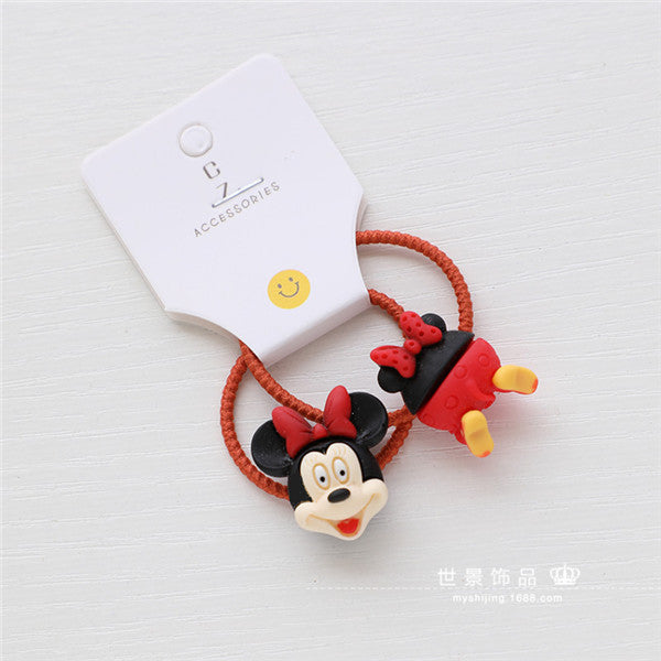 Jewelry WholesaleWholesale cartoon children's plastic resin hair scrunchies MOQ≥5 JDC-HS-Shij007 Hair Scrunchies 世景 %variant_option1% %variant_option2% %variant_option3%  Factory Price JoyasDeChina Joyas De China