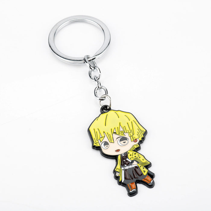 Wholesale Key Bin Carbon Ji Lang doll alloy pendant (M) JDC-KC-GSAJ013