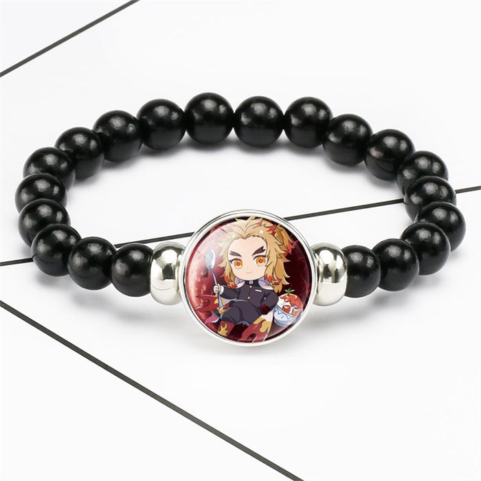 Jewelry WholesaleWholesale Cartoon Bracelet Black Beaded Men's and Women's Bracelets JDC-BT-NH008 Bracelet 柠和 %variant_option1% %variant_option2% %variant_option3%  Factory Price JoyasDeChina Joyas De China