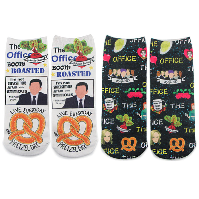 Wholesale Socks Cotton Cartoon Four Seasons Applicable JDC-SK-QingT002