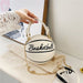 Jewelry WholesaleWholesale PU Chain Basketball Crossbody Shoulder Bag JDC-SD-WeiS002 Shoulder Bags 伟晟 %variant_option1% %variant_option2% %variant_option3%  Factory Price JoyasDeChina Joyas De China