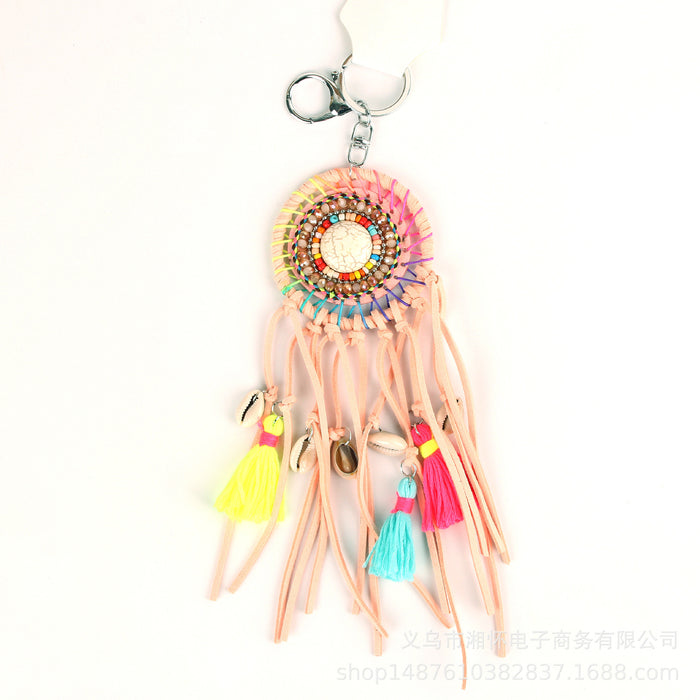 Wholesale Boho Canvas Keychain Hanging JDC-KC-XHuai004