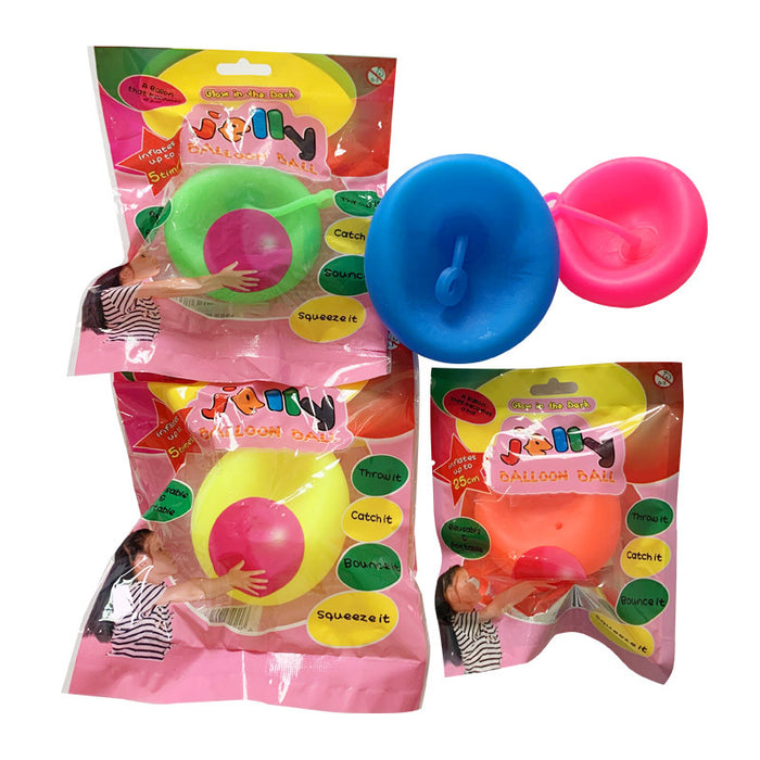 Wholesale Fidgets toy Bubble Ball Water-filled Transparent Bubble Ball TPR MOQ≥3 JDC-FT-WanB003