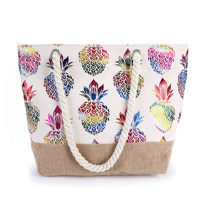 Jewelry WholesaleWholesale printed cotton shopping bag single shoulder bag JDC-SD-Xuxj002 Shoulder Bags 许雪娇 %variant_option1% %variant_option2% %variant_option3%  Factory Price JoyasDeChina Joyas De China