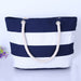 Jewelry WholesaleWholesale hemp rope stripe splicing single shoulder canvas bag JDC-SD-Xuxj003 Shoulder Bags 许雪娇 %variant_option1% %variant_option2% %variant_option3%  Factory Price JoyasDeChina Joyas De China
