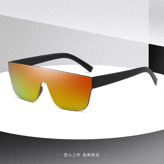 Wholesale Modern Retro One Piece Frameless Sunscreen Sunglasses JDC-SG-LanY005