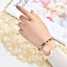 Jewelry WholesaleWholesale rice beads daisy colorful bead bracelet JDC-BT-LiX007 Bracelet 利兴 %variant_option1% %variant_option2% %variant_option3%  Factory Price JoyasDeChina Joyas De China