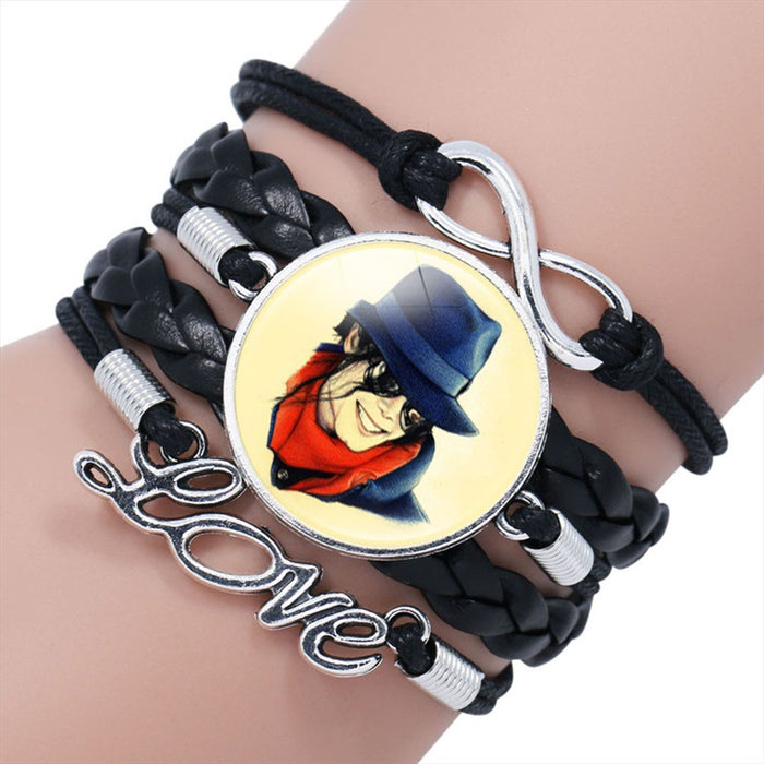 Jewelry WholesaleWholesale Character Portrait Braided Bracelet JDC-BT-NH005 Bracelet 柠和 %variant_option1% %variant_option2% %variant_option3%  Factory Price JoyasDeChina Joyas De China