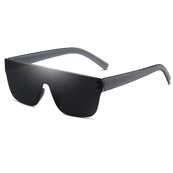 Wholesale Modern Retro One Piece Frameless Sunscreen Sunglasses JDC-SG-LanY005