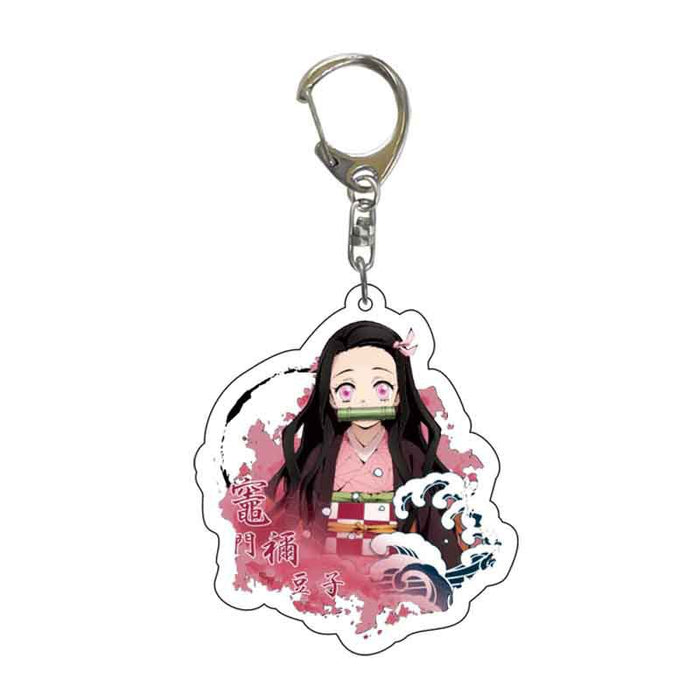 Wholesale key chain acrylic pendant pendant pendant pendant cartoon series (M) JDC-KC-XiMi004