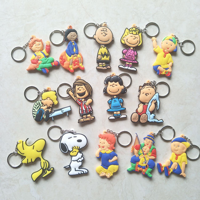 Jewelry WholesaleWholesale Cartoon PVC Soft Rubber Keychain JDC-KC-TYou001 Keychains 淘优 %variant_option1% %variant_option2% %variant_option3%  Factory Price JoyasDeChina Joyas De China