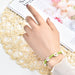 Jewelry WholesaleWholesale rice beads daisy colorful bead bracelet JDC-BT-LiX007 Bracelet 利兴 %variant_option1% %variant_option2% %variant_option3%  Factory Price JoyasDeChina Joyas De China